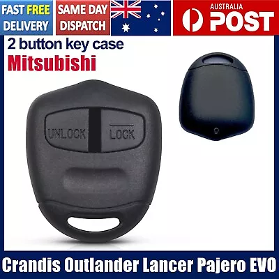 Key Remote Case Shell Fit Mitsubishi Grandis Outlander Lancer Pajero EVO Colt • $9.49