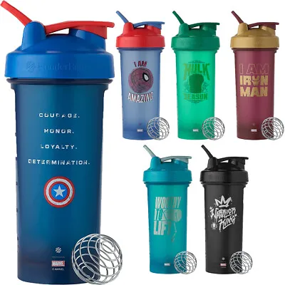 Blender Bottle Classic 28 Oz. Marvel Shaker Mixer Cup With Loop Top • $15.25