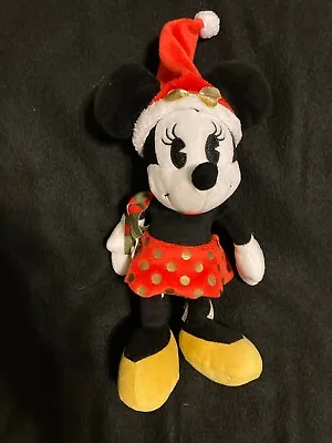 Disney 10  Minnie Mouse Holiday Plush Toy • $4.99