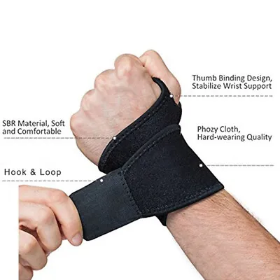 1-3PCS Pain Relief Wrist Support Splint Brace Protection Strap Carpel Tunnel • $3.80