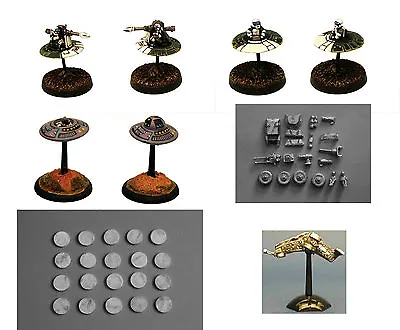 15mm Unpainted Sci-Fi Vehicles & Accessories-'HOF' Miniatures Multi-Listing • £6