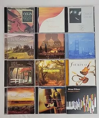 Lot Of 12 Random Contemporary Classical Music CDs Piano Violin Vivaldi Etc... • $14.95