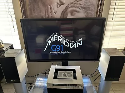 MERIDIAN G91A  DVD/CD Player Processor & (PAIR) MERIDIAN DSP3100 SPEAKERS (mint) • $1750