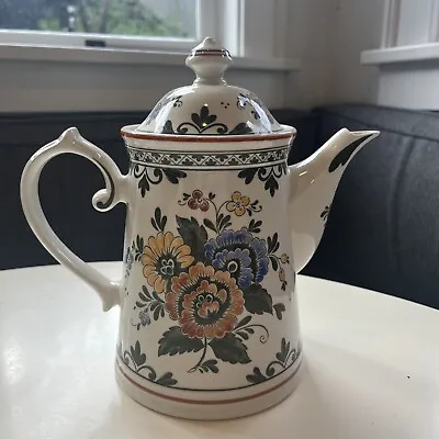 Villeroy & Boch Alt Amsterdam Coffee/Tea Pot 8.75  Tall Barely Used Beautiful! • $45