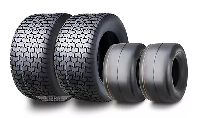 4 WANDA 13x6.5-6 & 22x9.5-12 Zero Turn Lawn Mower Tractor Cart Turf Tires 4Ply • $189.61