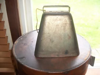 Large Vintage Steel Cow Bell-5 -farm-country Decor-looks Unused • $18