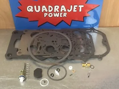 Premium Quality Quadrajet Rebuild Kit.1979-1986 Chevy Buick GMC Pontiac • $42.99