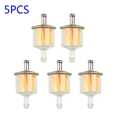 $8.22 • Buy Inline Gas Fuel Line Fuel Filter Universal 5/16  Motorcycle Parts New Durable
