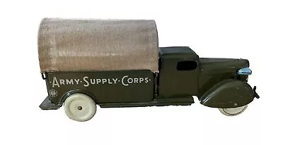 Vintage Wyandotte Toys Army Supply Corps Pressed Metal  Truck (B3) • $200