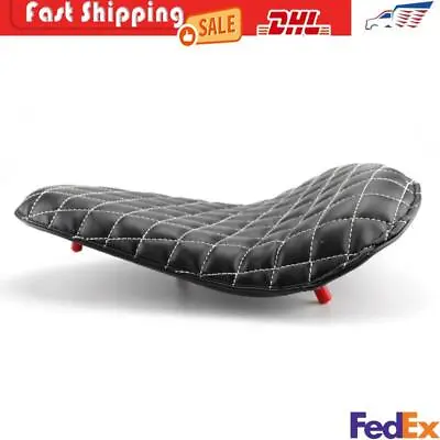 For Seat V Cafe Plaid Motorcycle Solo Yamaha Star Racer Bobber Chopper T4 • $119.89