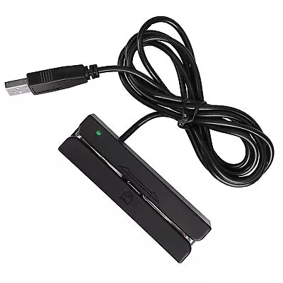 3Track USB Magnetic & Credit Card Reader Stripe SwipeStrip Scanner For USB HAN • $16.02