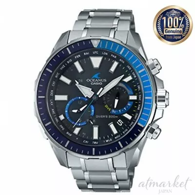 CASIO OCEANUS Watch OCW-P2000-1AJF Men's Analog Round Face Bluetooth CACHALOT • $1146.99