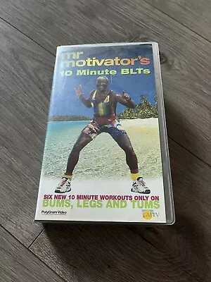 Mr Motivator 10 Minute BLT’s VHS Video  • £1.99