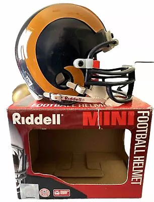 Vintage Los Angeles Rams Riddell Mini-Helmet 1995 VTG • $24.99