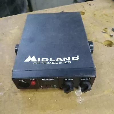 Midland CB TRANSCEIVER Car Radio Model 77-106 Works • $17.46