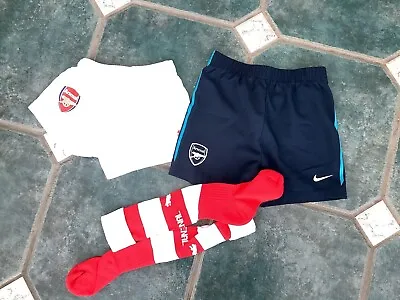 2 Pairs Of Arsenal Shorts And 1 Pair Of Socks Toddler Approx12/24 Months • £4.99