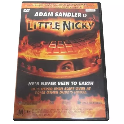 Little Nicky DVD Adam Sandler Comedy Movie Funny Cult Classic - REG 4 AUS • $4.99