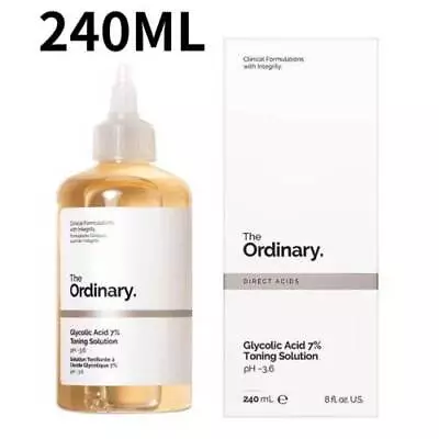 The Ordinary Glycolic Acid 7% Toning Resurfacing Solution • $16.99