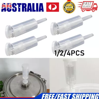 Fermenter Airlock One-way Valve Type Air Lock Home Brew Barrel Beer Wine • $11.49