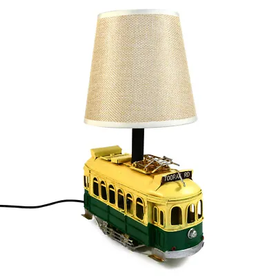 Auto Petit USB LED Desk/Table Lamp Melbourne Tram 20x26cm Retro Home Décor • $67