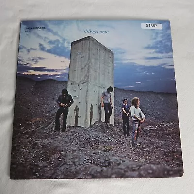 The Who Who'S Next LP Vinyl Record Album • $39.82