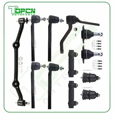 $79.79 • Buy For Chevy Blazer & S10 2WD 12PCS Front Ball Joints Center Link Tie Rod Ends Kit