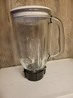 $16.50 • Buy Oster 5 Cup 1.25 L Replacement Glass Blender Pitcher Jar