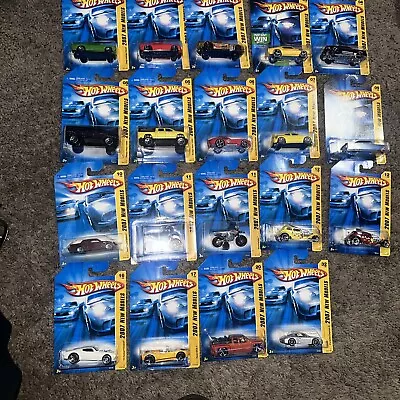 Hot Wheels 2007 New Models Lot Of  19 • $50