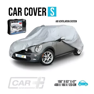 Car Cover Small Resist Waterproof Protection All Weather Air Ventilation System • $60.95