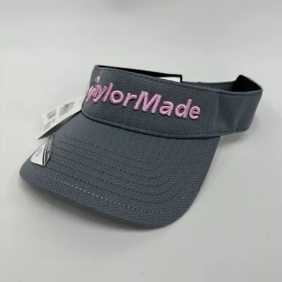 NEW Woman's TaylorMade Golf Tour Radar Visor Adjustable Visor Grey • $9.99