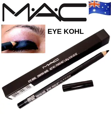 Brand NEW IN BOX M·A·C Cosmetics EYE KOHL Eyeliner Pencil MAC SMOLDER Black A1 • £5.86