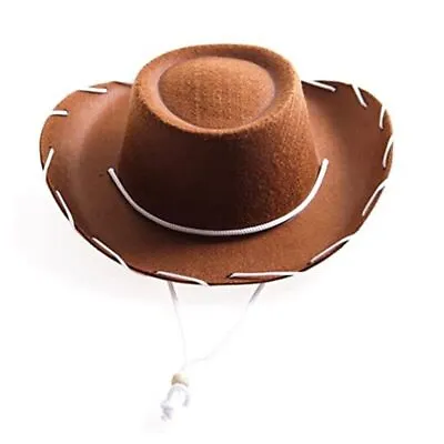 Felt Cowboy Hat Western Cowgirl Hat Rodeo Style Costume - CHILD SIZE • $8.99
