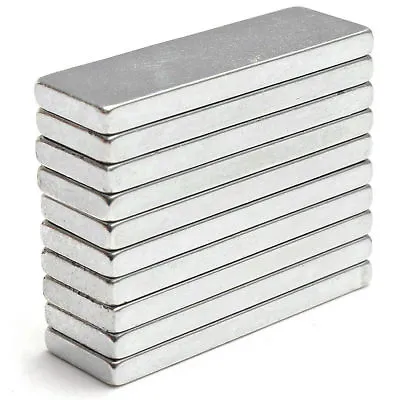 10/50/100pcs Super Strong Block Fridge Magnets Rare Earth Neodymium 25x8x2mm N52 • $26.99