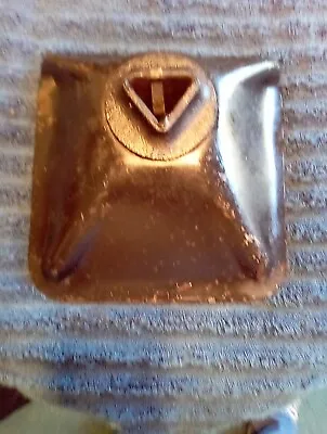 Large Vintage Car Bumper Jack 8  Base Plate Mopar? Ford? Chevrolet Triangle Hole • $27.07