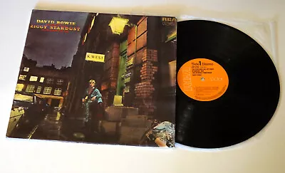 David Bowie - Ziggy Stardust - 1972 Australian 1st Press 12  LP Vinyl Record VG • $60