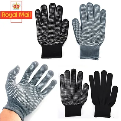 Pair Heat Resistant Gloves Curling Protective Heat Proof For Hair Straightener T • £1.99