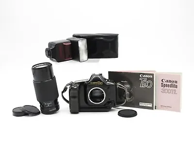 Canon T90 SLR SLR Camera Zoom Lens FD 70-210mm 1:4 Lens + Accessories • £140.95