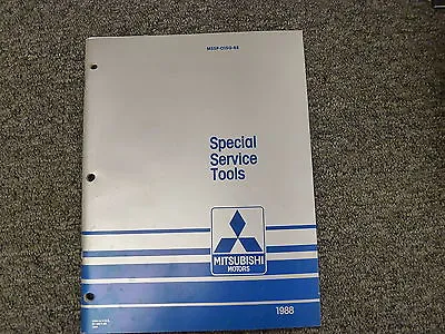 1988 Mitsubishi Montero Special Tools Catalog Shop Service Manual SP Sport 4WD • $46.90