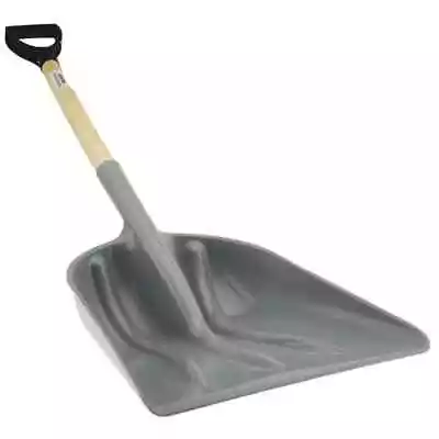 PRO-SOURCE Polypropylene Blade Grain/Snow Scoop Shovel: 14  High X 18  Blade • $44.21