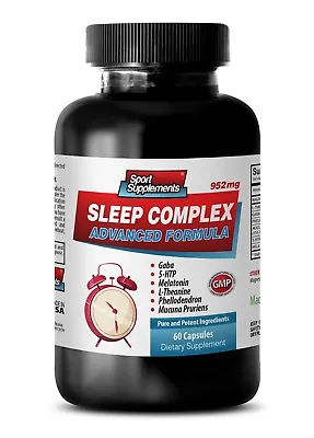 Pills For Men - SLEEP COMPLEX ADVANCED FORMULA 952MG 1B - Powder  • $19.17