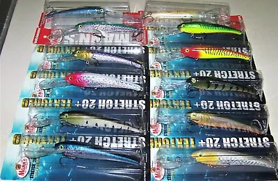 MANN'S TEXTURED STRETCH 20+ CHOOSE COLOR 4-5/8  1/2 Oz HIGH PERFORMANCE LURE • $13.75