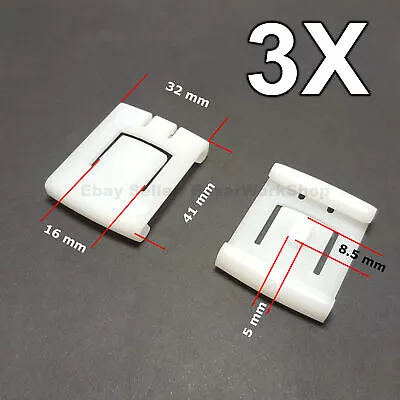 3X Seat Clips Runner Guide For VW GOLF MK1 MK2 MK3 CORRADO SCIROCCO SEAT Etc. • $5.99