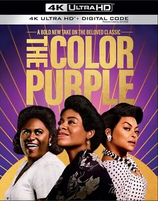 The Color Purple (2023) [New 4K UHD Blu-ray] 4K Mastering Digital Copy • $32.77