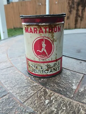 Marathon One Pound Grease Can ! Empty • $45