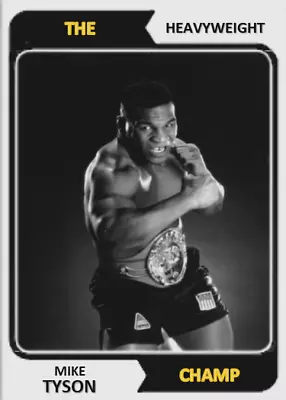 MIKE TYSON 74 CUSTOM ACEOT ART CARD ## BUY 5 GET 1 FREE ## Or 30% OFF 12 OR MORE • $3.99