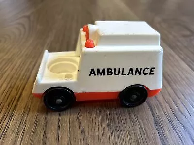 Vintage 1976 Fisher Price Little People 931 Childrens Hospital Ambulance • $3.50