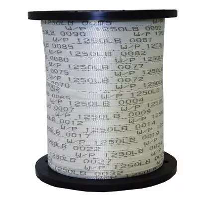 USA Made 1/2  X 500' 1250 Lb Polyester Pulling Tape / Pull Tape • $44.50