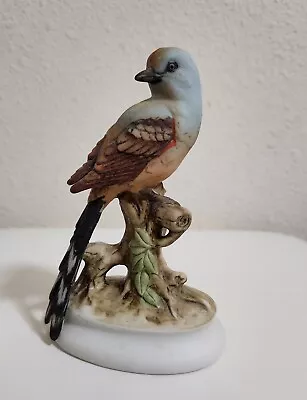 Vintage Lefton China Flycatcher Porcelain Figure • $12.25