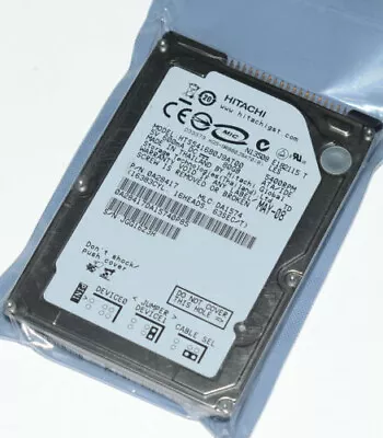 HITACHI HTS541680J9AT00 80 GB HDD 2.5  8 MB 5400 RPM IDE Laptop Hard Disk • $8.42