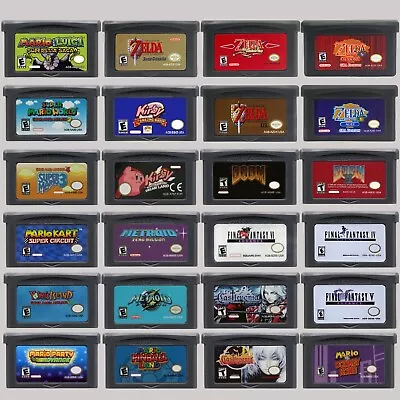 GBA Gameboy Advance Game Cartridge Variety Bundle Lot Pick Choose Tested Nonoem • $19.99